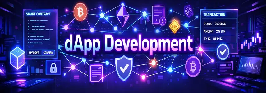 Decentralized applications (dApp) development